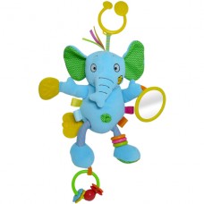 Игрушка-подвеска Biba Toys Активный Слоненок (702JF elefant) Игрушка-подвеска Biba Toys Активный Слоненок (702JF elefant)